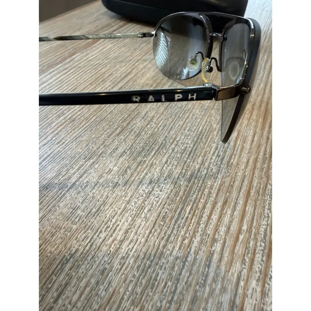 Y2K RALPH Ralph Lauren Aviator Sunglasses Gray